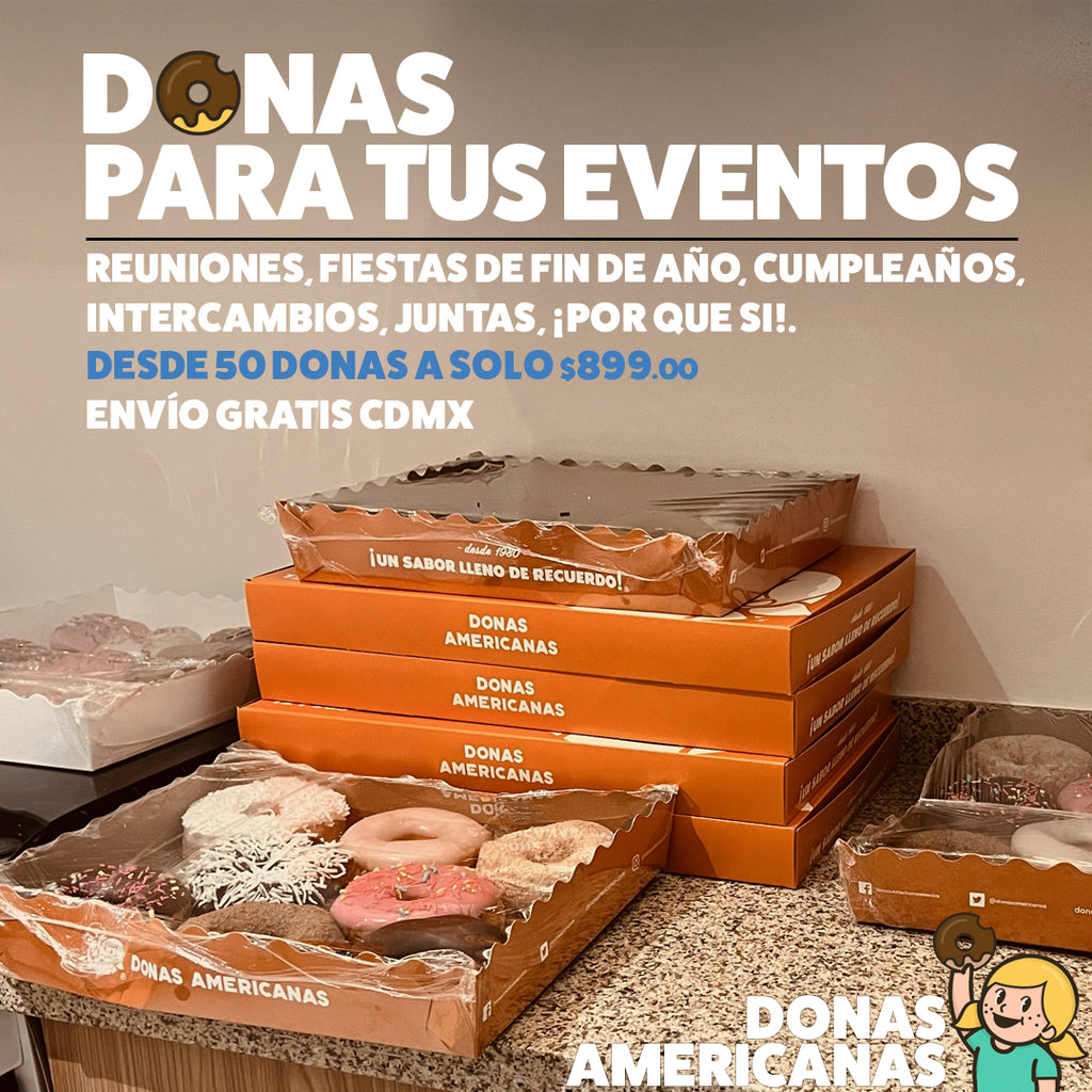 Donas para eventos cdmx