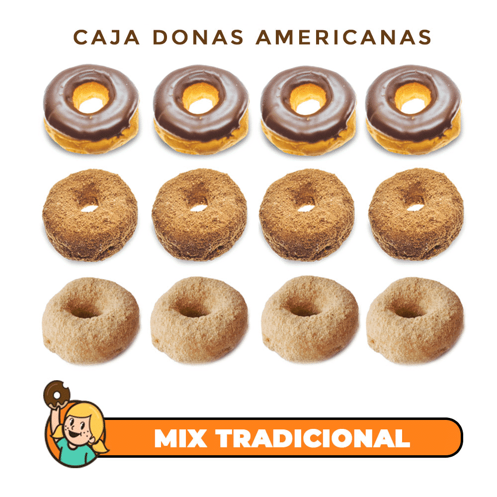 Mix Tradicional - Donas Americanas México
